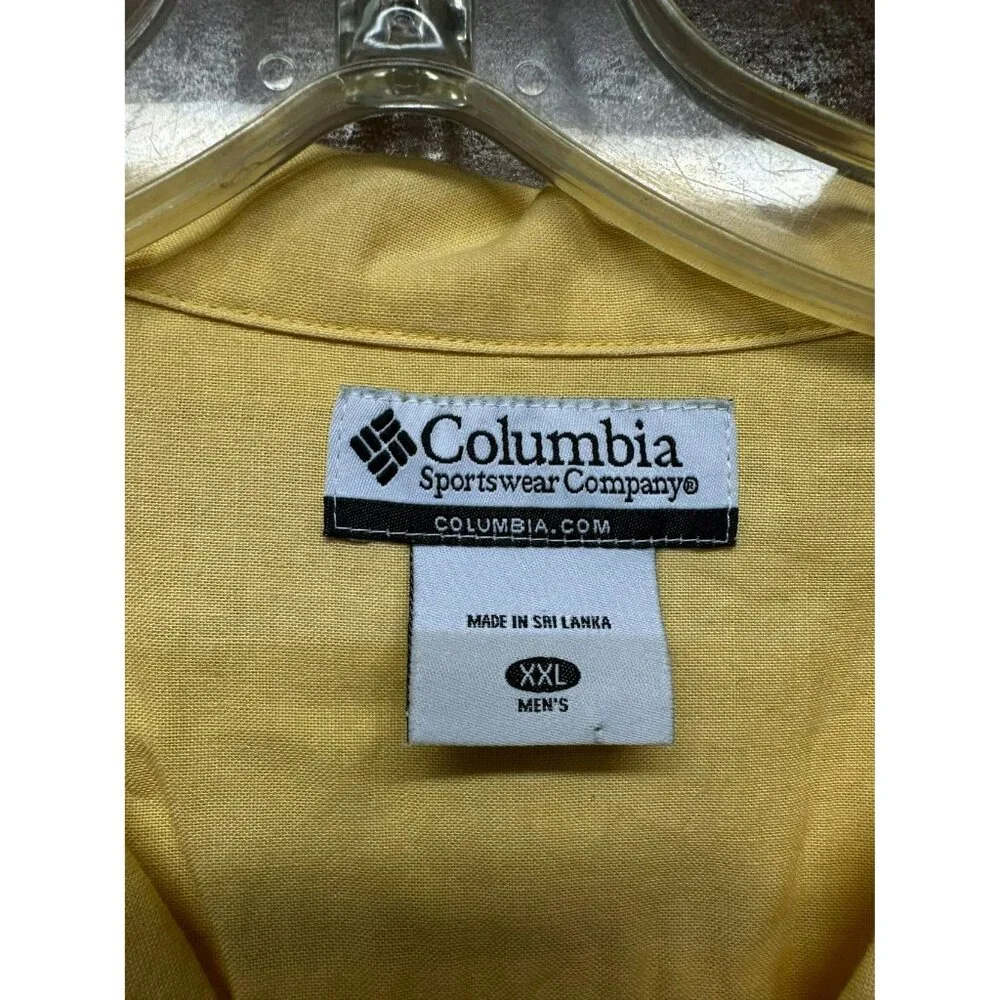 Columbia Men's‎ Short Sleeve Button Up Size XXL
